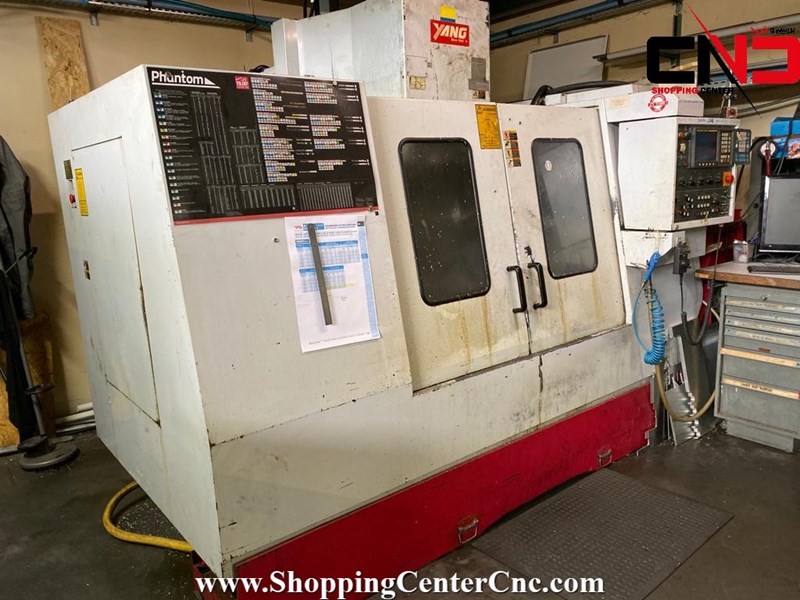 پارامتر های  فرز سی ان سی چهار محور yang smv1000   با کنترل Fanuc omd
